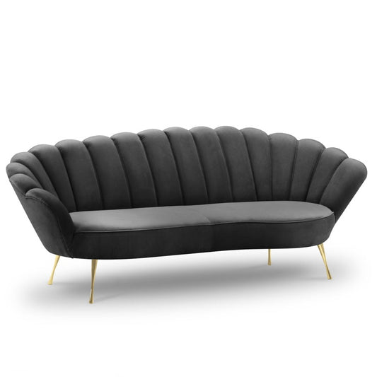 Dīvāns Kingston Cosmopolitan design 224x95x85 cm Riv 96/3 kāju krāsas - N1 Home