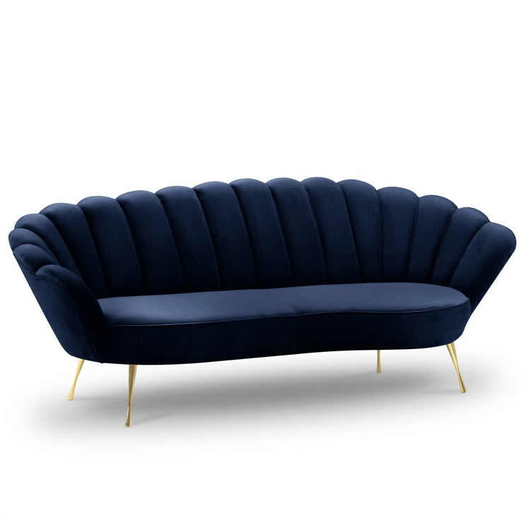 Dīvāns Kingston Cosmopolitan design 224x95x85 cm Riv 81/3 kāju krāsas - N1 Home