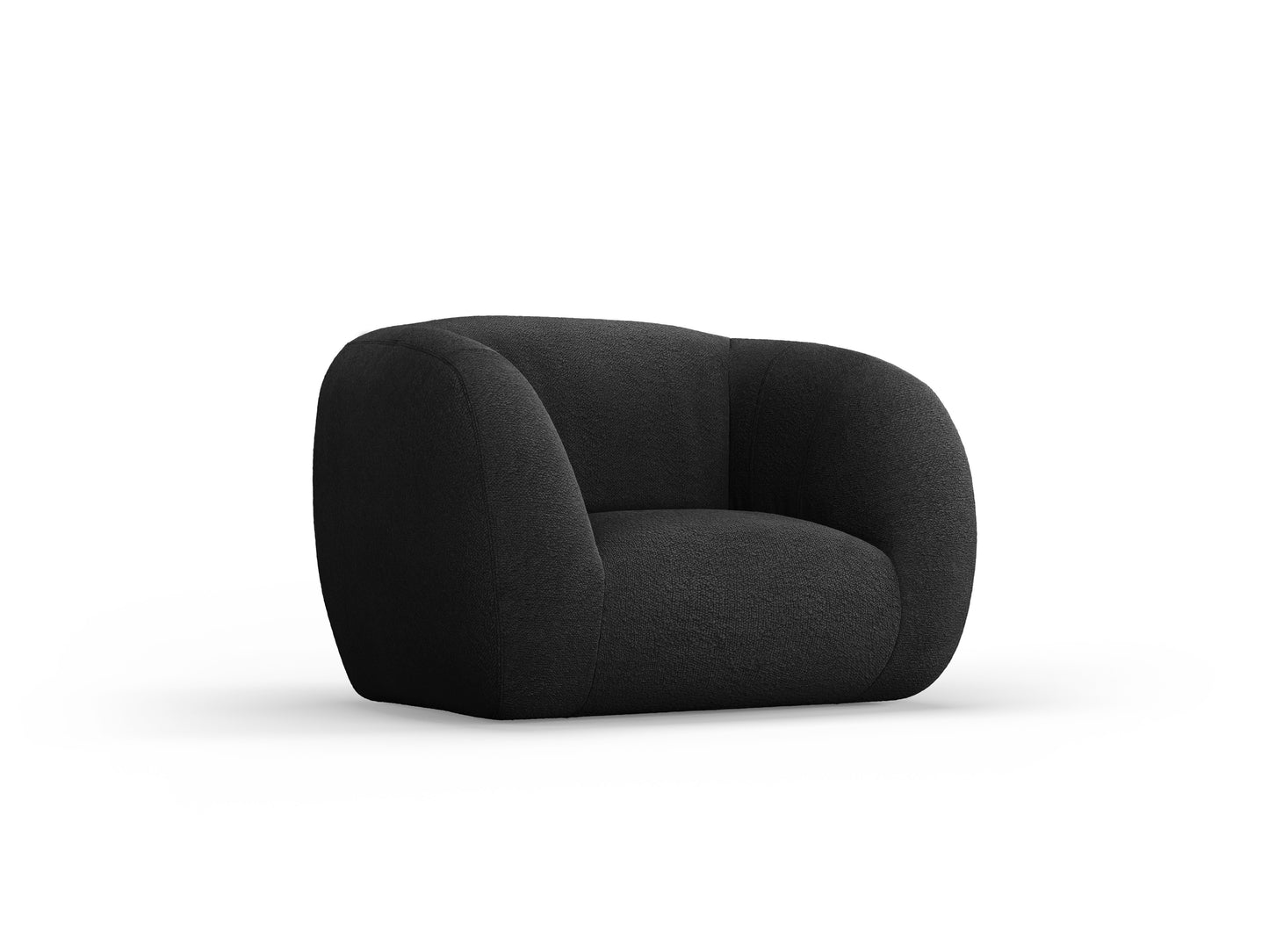 Atzveltnes krēsls Cosmopolitan Design Essen 130x95x86 cm melns - N1 Home