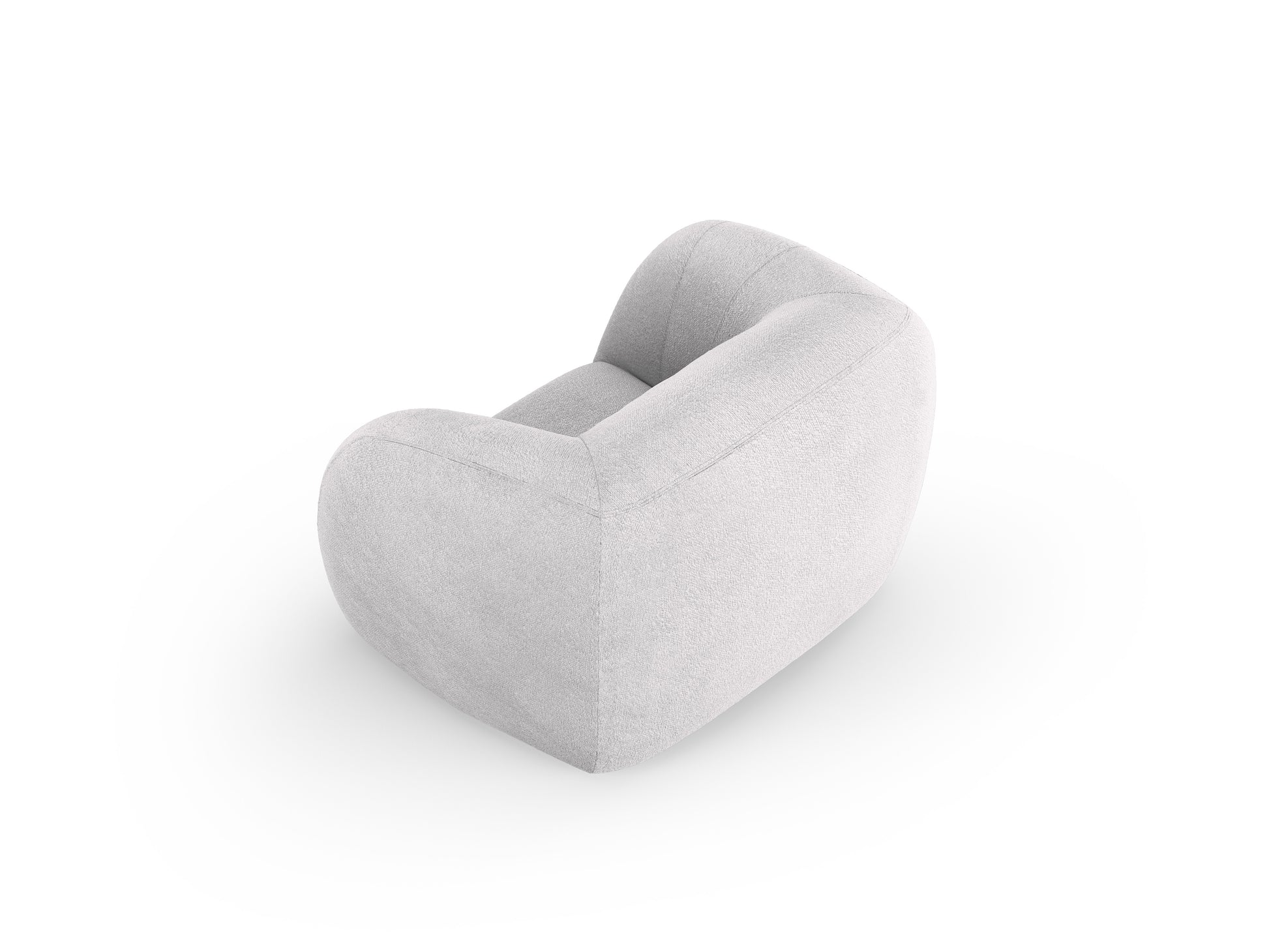 Atzveltnes krēsls Cosmopolitan Design Essen 130x95x86 cm gaiši pelēks - N1 Home