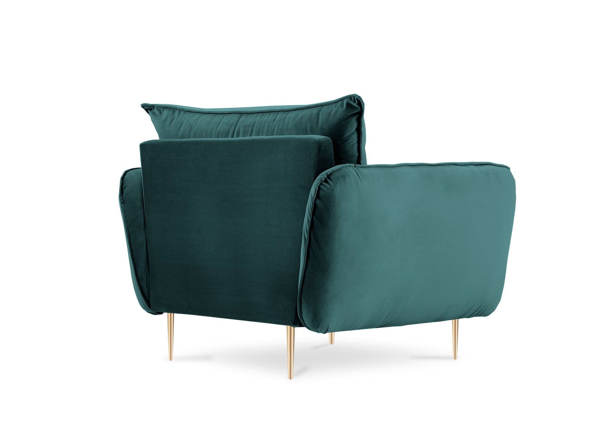 Atzveltnes krēsls Cosmopolitan Design  Vienna 97x94x95 cm jūras zaļs - N1 Home