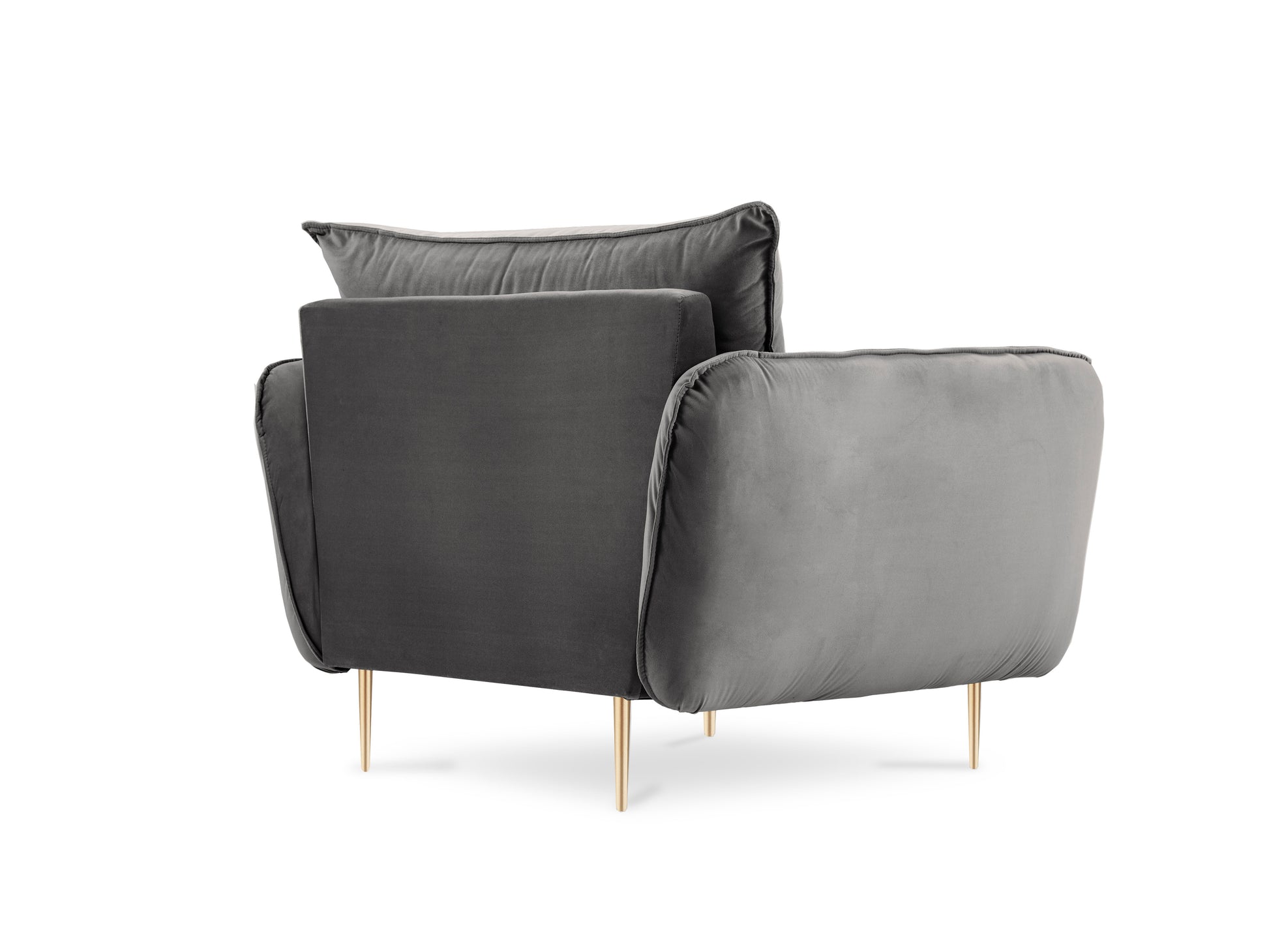 Atzveltnes krēsls Cosmopolitan Design  Vienna 97x94x95 cm tumši pelēks - N1 Home
