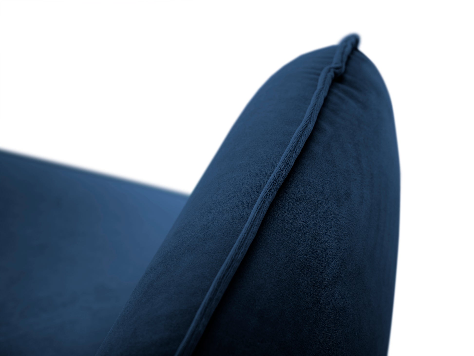 Atzveltnes krēsls Cosmopolitan Design Vienna samta 97x94x95 cm zils - N1 Home