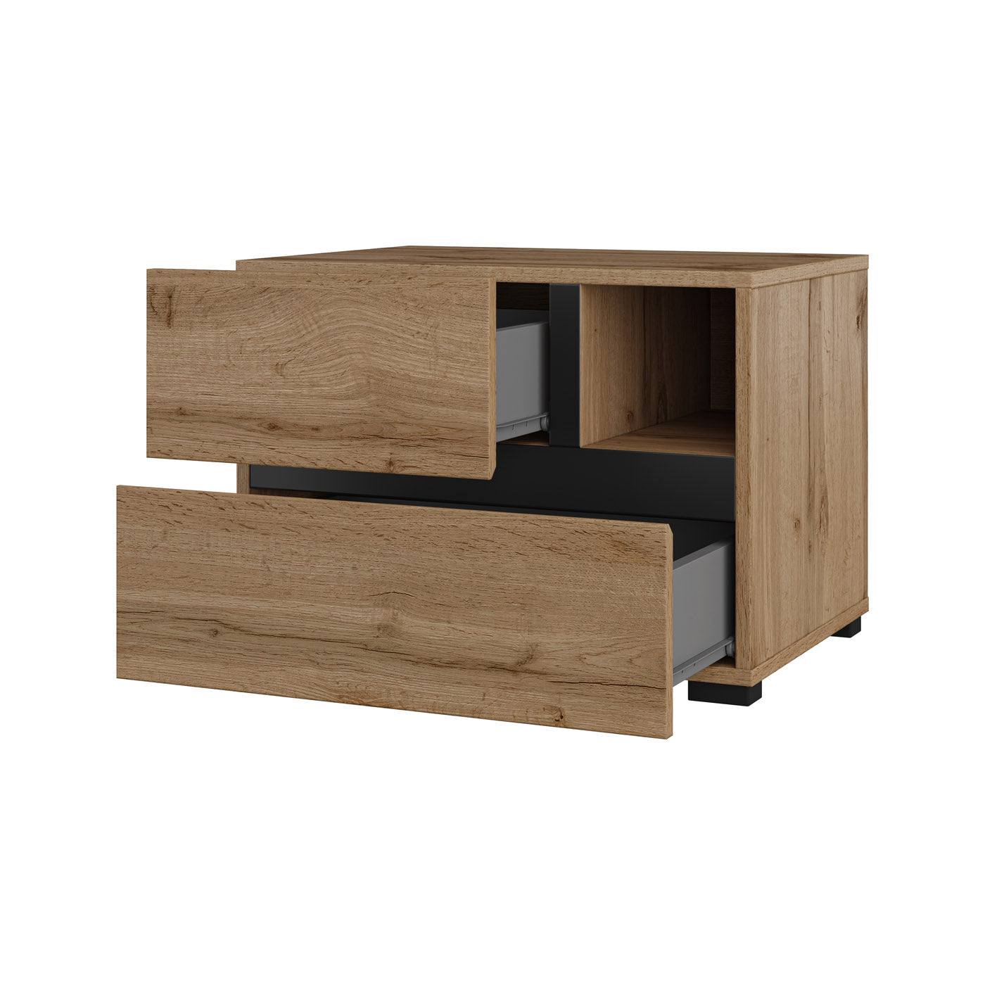 Naktsskapis (2) Krosit kolekcija 55/40/40 cm votan ozols - N1 Home