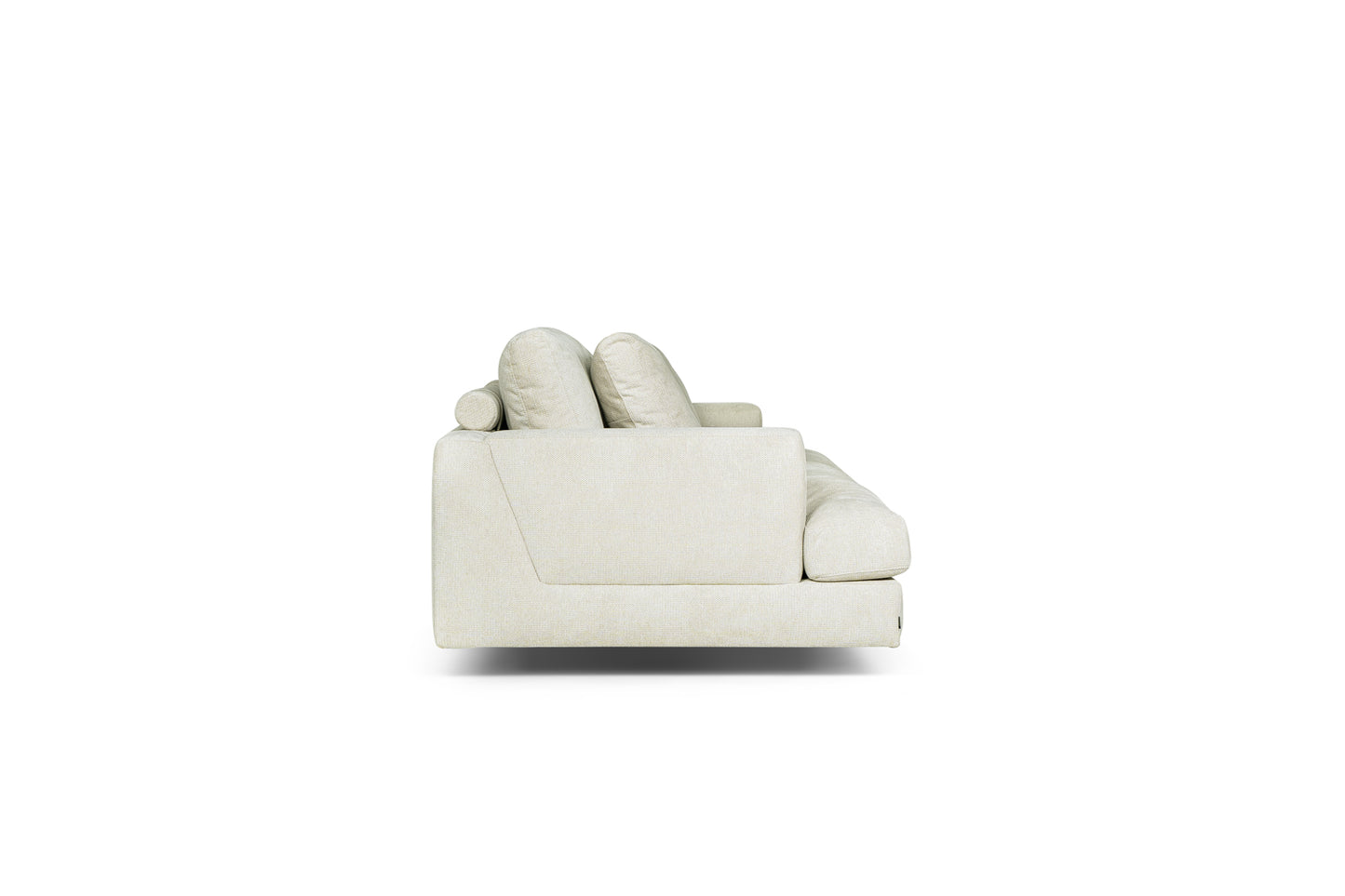 Dīvāns Casa 284/120/81 cm krēms, tumši zaļs - N1 Home