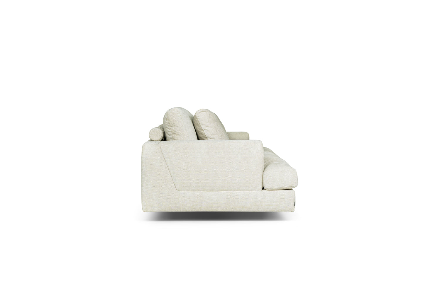 Dīvāns Casa 284/120/81 cm krēms, tumši zaļs - N1 Home