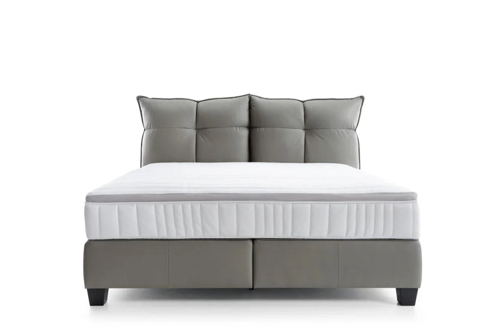 Gulta Cadi adā 140/160/180 x 200 cm pelēks - N1 Home