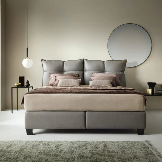 Gulta Cadi adā 140/160/180 x 200 cm pelēks - N1 Home