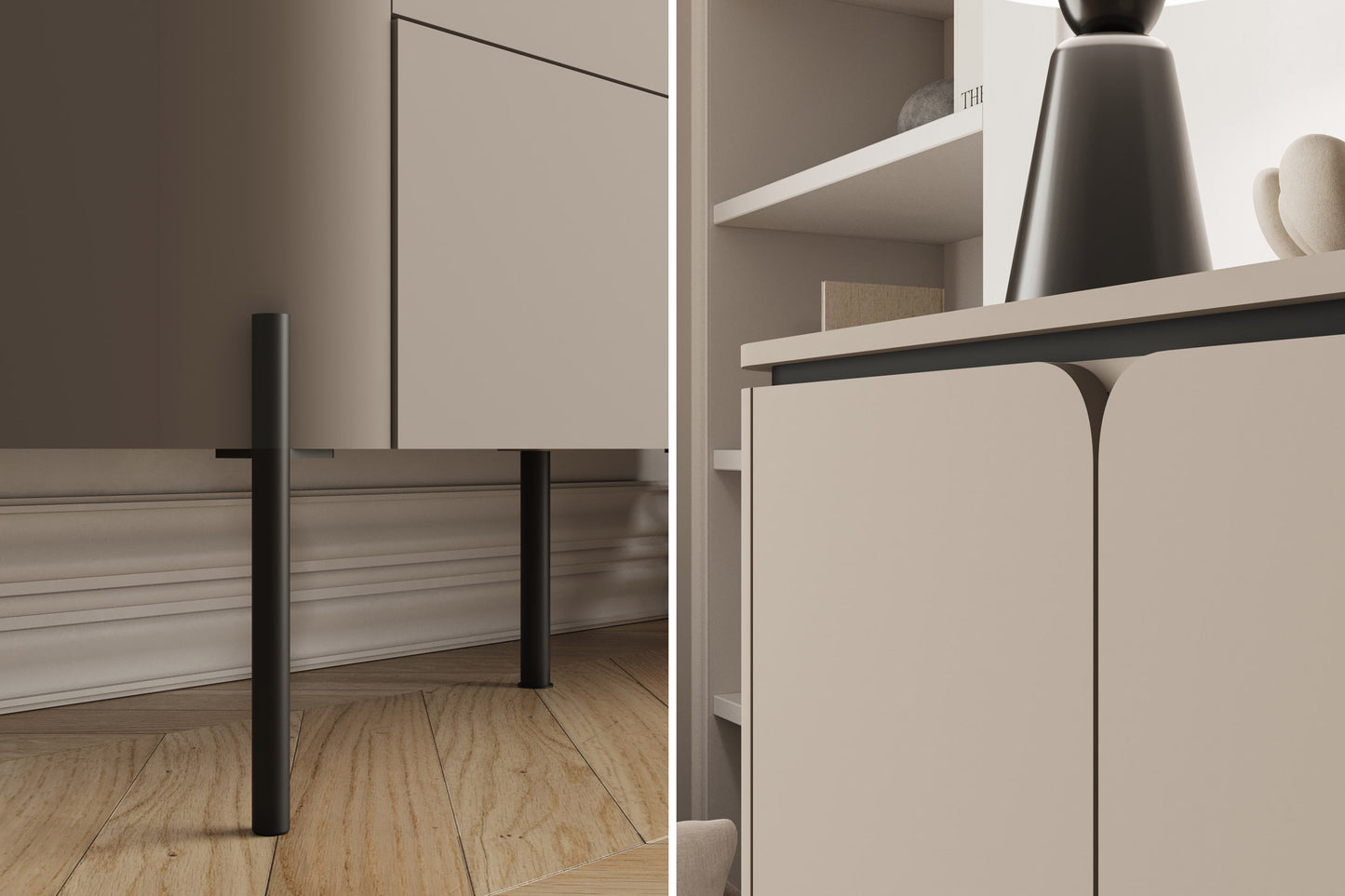 TV skapis Beltas 163/40/65 cm congo