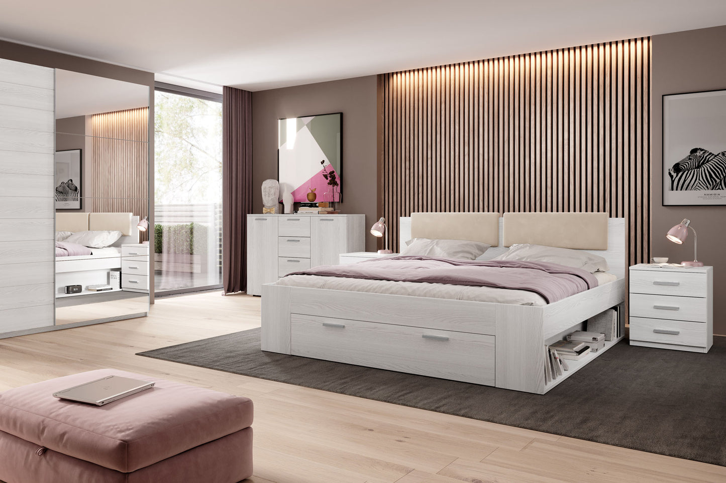 Gulta Galateja 146; 166; 186/205/94 cm abisko ash - N1 Home