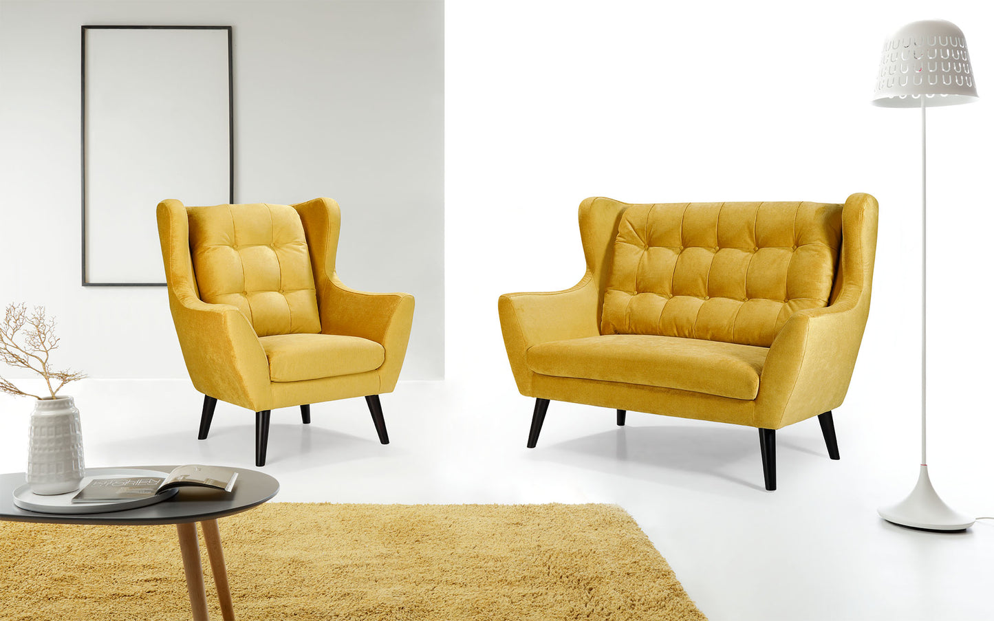 Krēsls Hary 81/107/94 cm pelēks - N1 Home