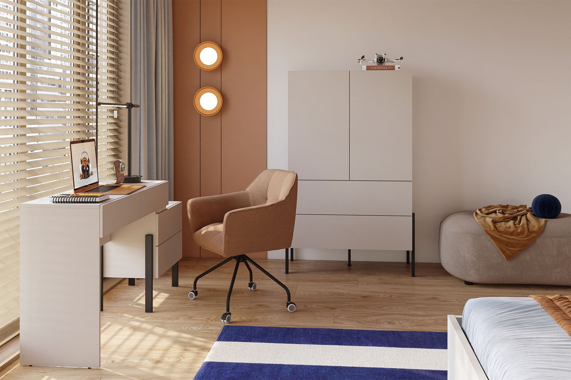 Galds Jukka 143/76/40 cm kašmirs - N1 Home