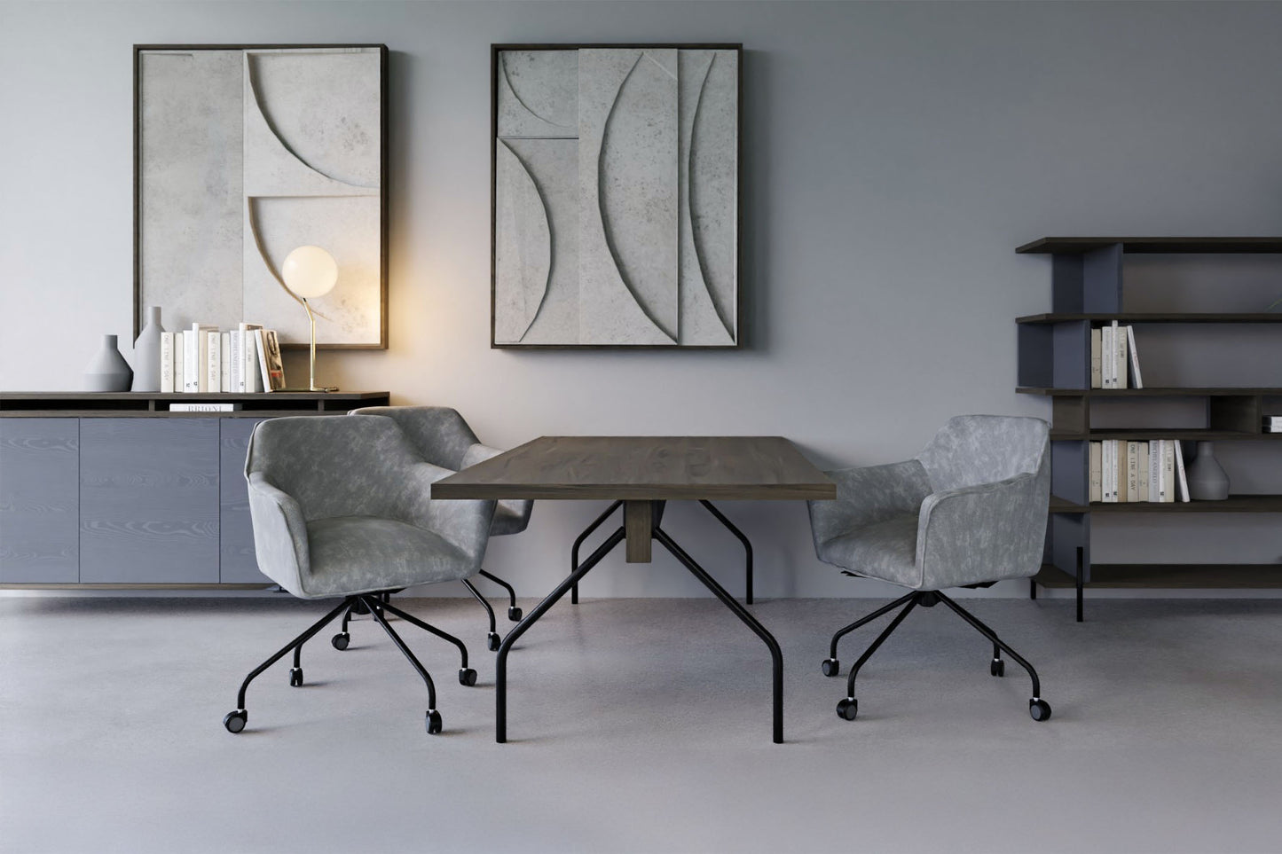 Krēsls Karlet A 1 62/83/61 cm sinepes