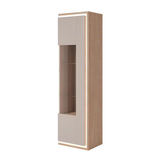 Skapis Dors 55/201/41 cm eļļos ozols/kašmirs