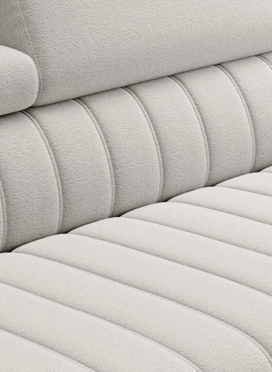 Dīvāns Gans 261/204/99 cm bēšs, florence 4 - N1 Home