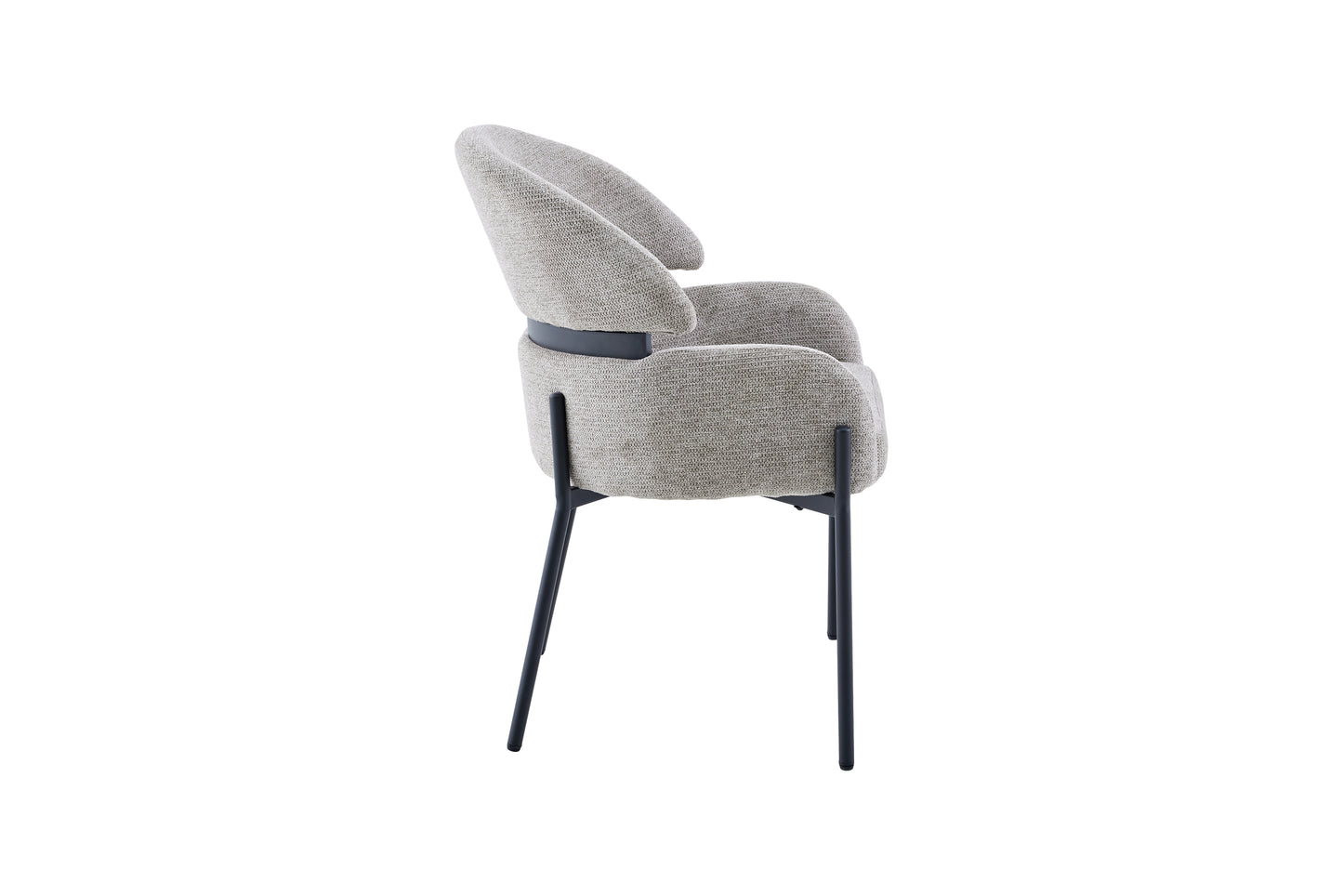 Krēsls Desi 85/50/46 cm gaiši pelēks. Ekskluzīvi!