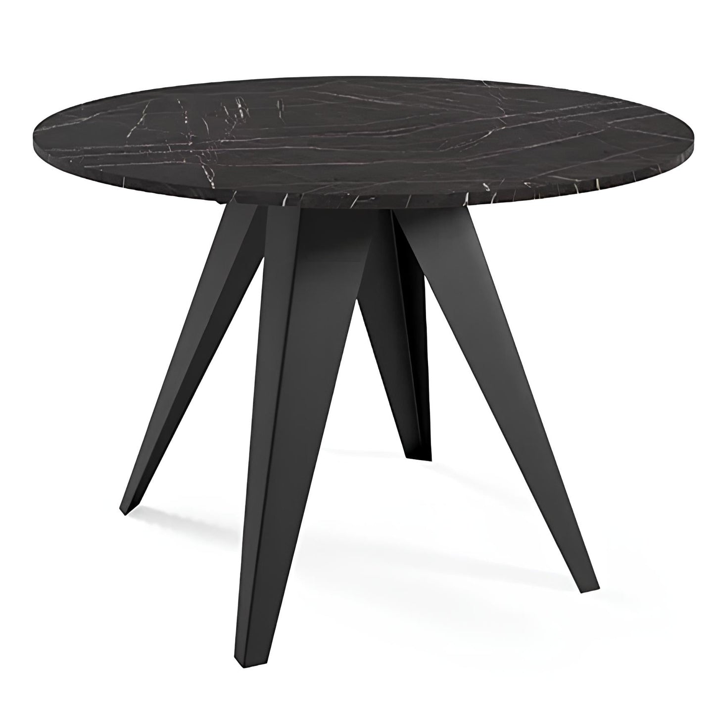 Galds Gera 90/76; 100/76 cm Black Pietra Grigia