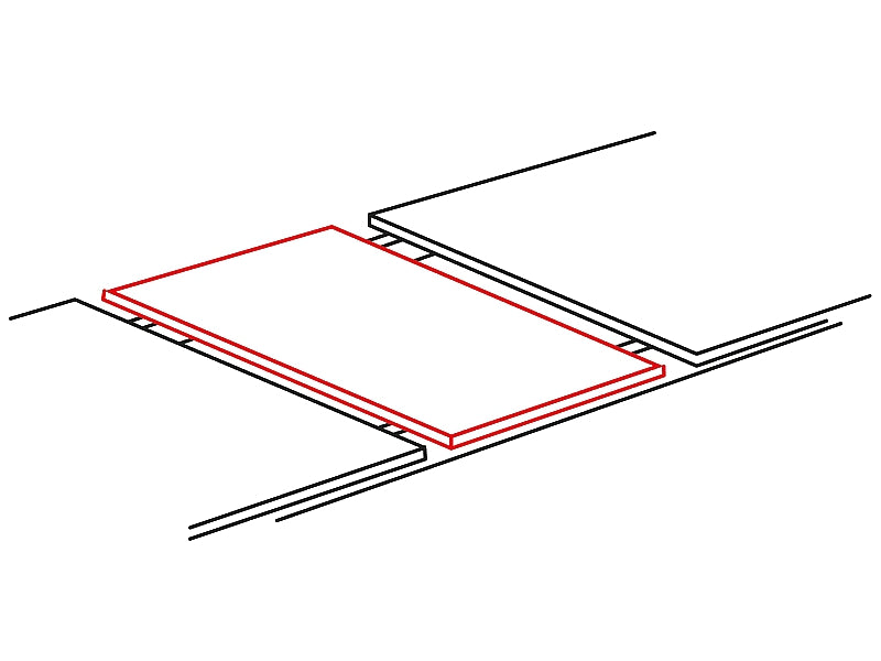 Galds DM 100x100-250 cm