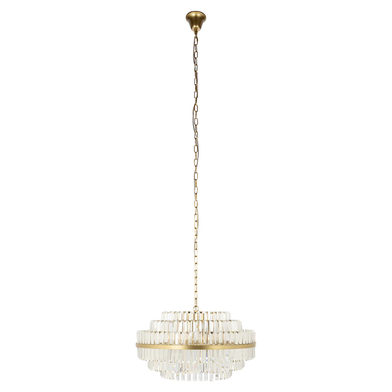 Lustra Desire brushed gold  Richmond Interiors 38/65 cm zelts - N1 Home