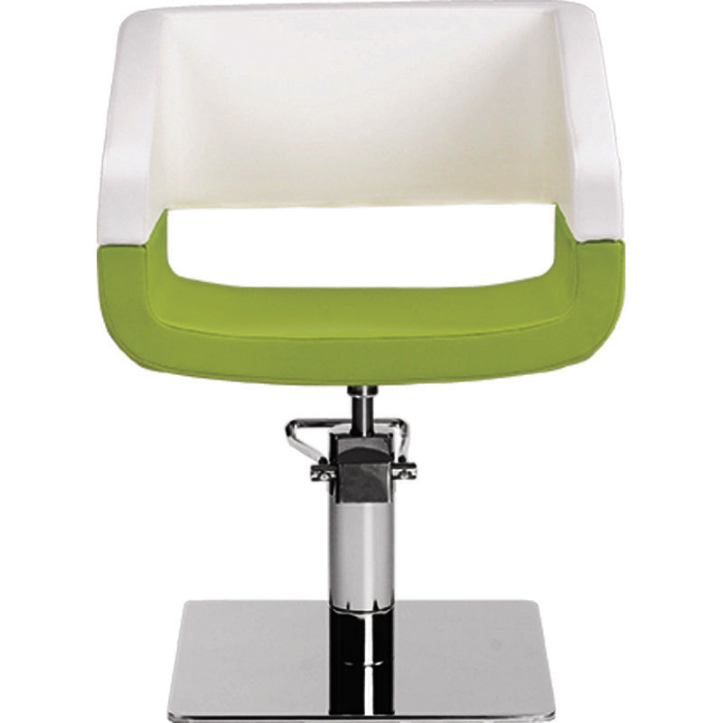 Frizētavas krēsls Hippi 57/53/42 cm balts/zaļš - N1 Home