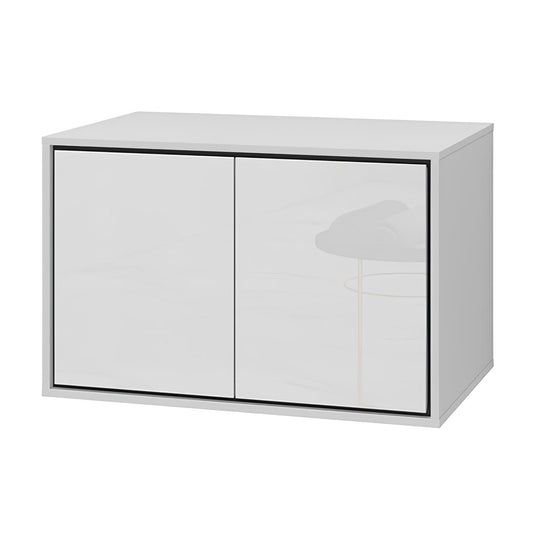 Skapis Iriva 78/48/51 cm balts/melns