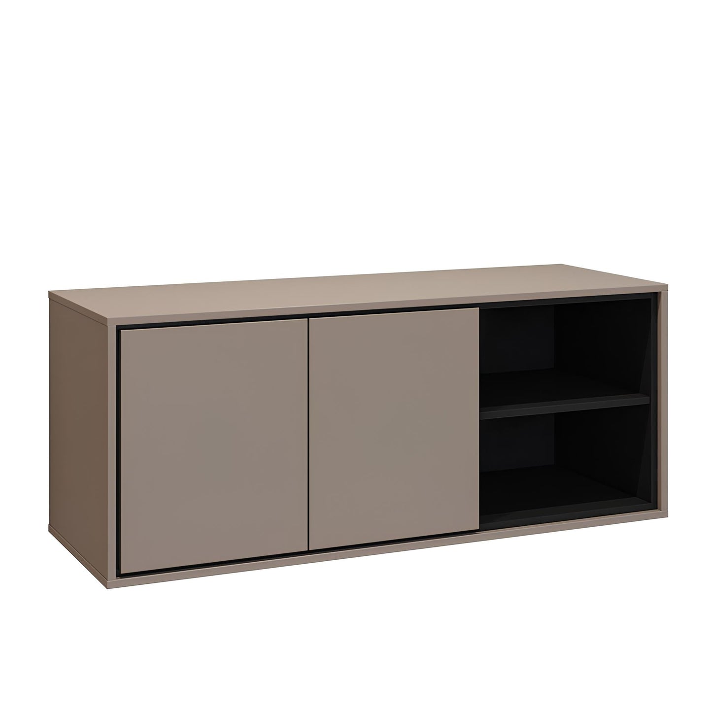 Skapis Iriva 120/48/51 cm congo/melns