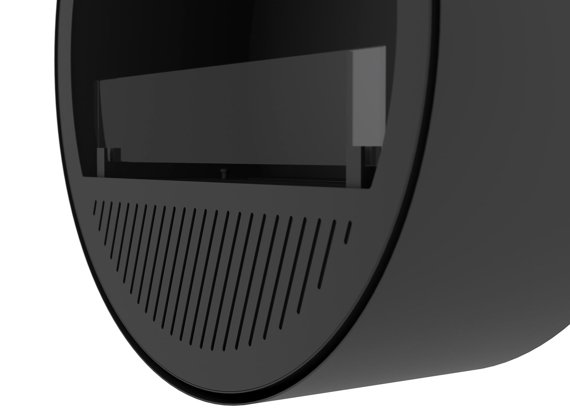 Biokamīns Incyrc Slim wall 72/30 cm melns - N1 Home