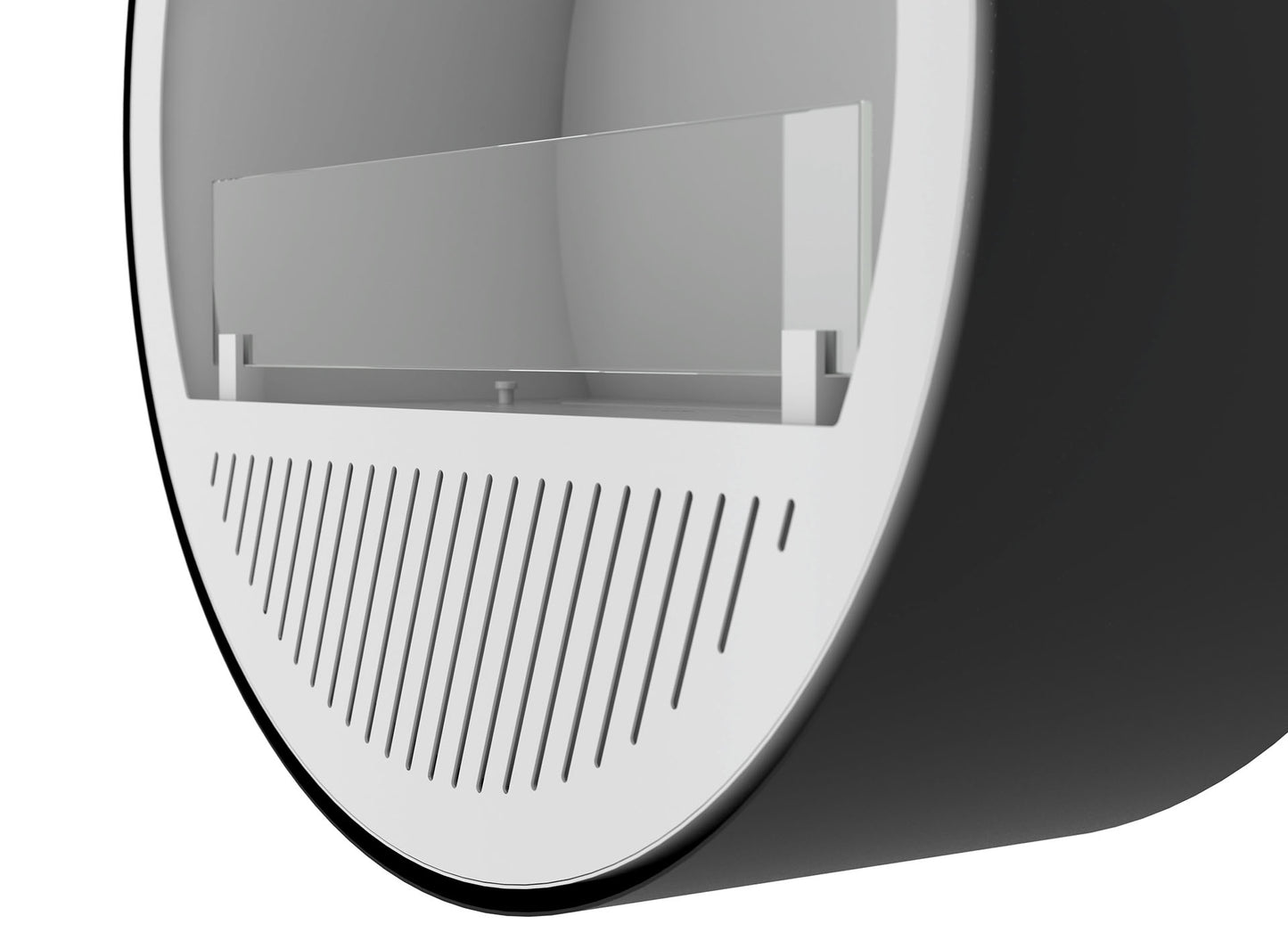 Biokamīns Incyrc Slim wall 72/30 cm melns - N1 Home