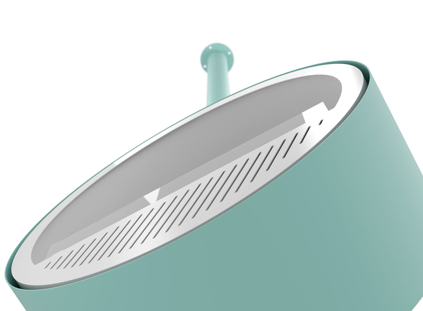 Biokamīns Incyrc Slim 72/30/220 cm gaiši zils - N1 Home