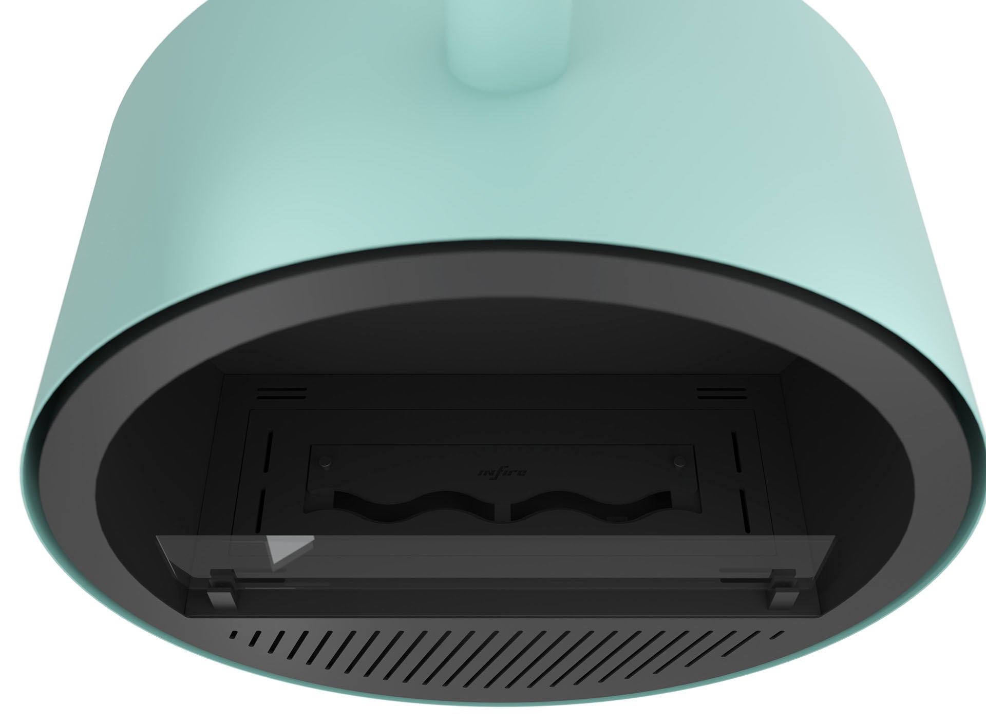 Biokamīns Incyrc Slim 72/30/220 cm gaiši zils - N1 Home