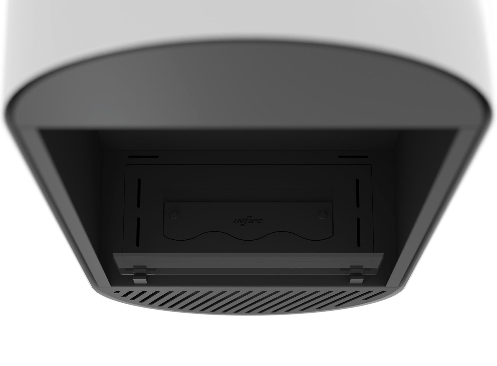 Biokamīns Incyrc Vert 130/50/25 cm balts - N1 Home