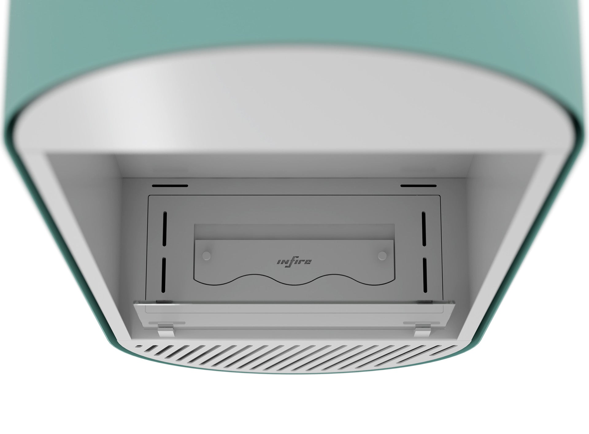 Biokamīns Incyrc Vert 130/50/25 cm gaiši zils - N1 Home