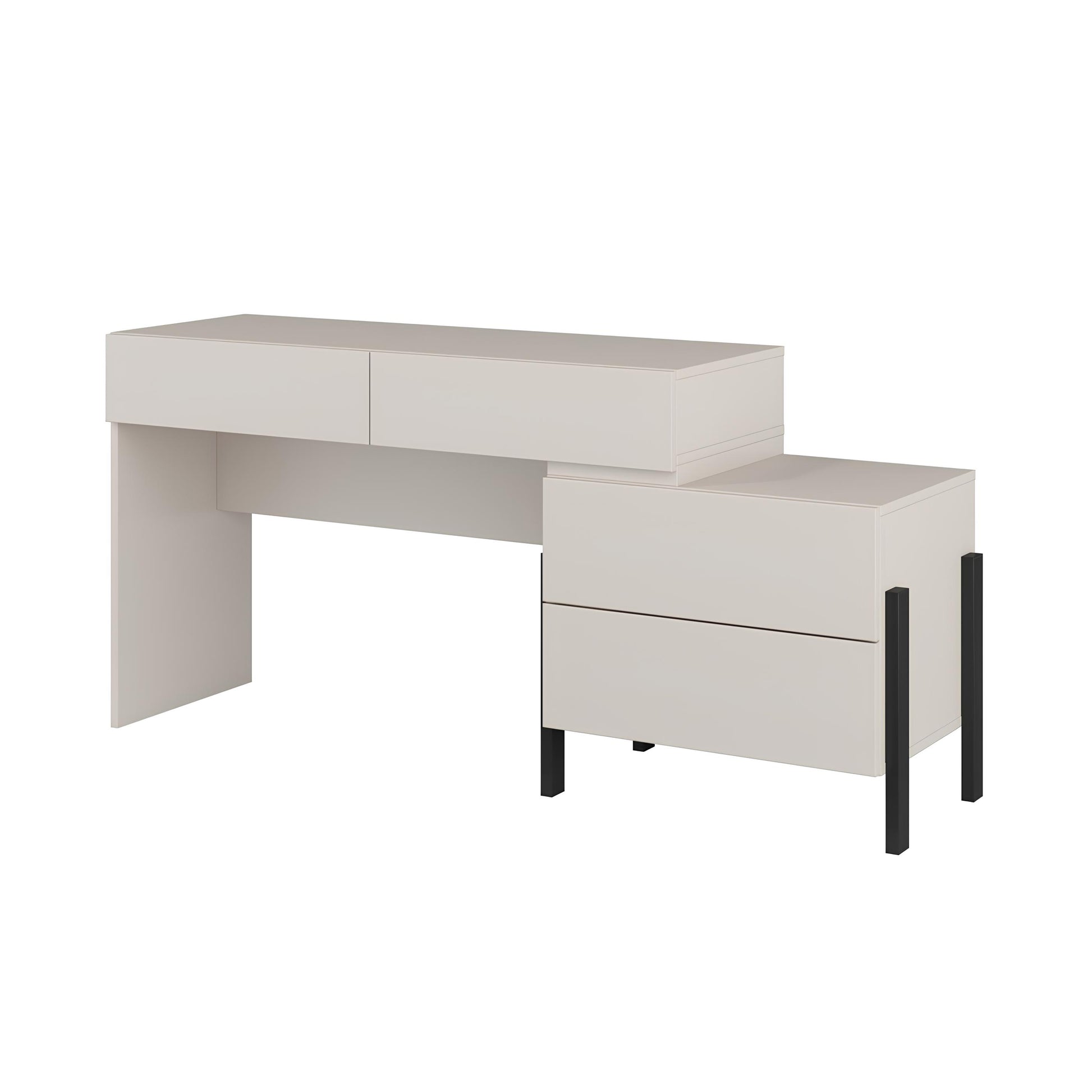 Galds Jukka 143/76/40 cm kašmirs - N1 Home