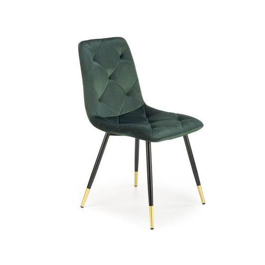 K438 tumši zaļš krēsls