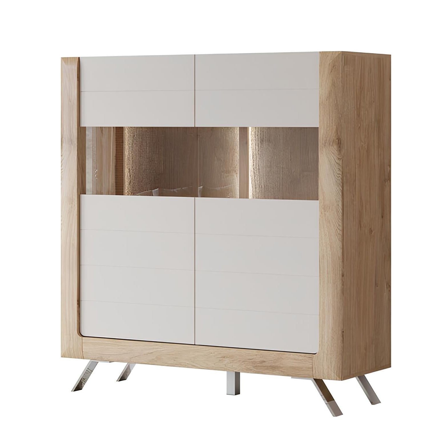 Kumode Kavasari 128/44/137 cm Hamilton ozols/kašmirs - N1 Home