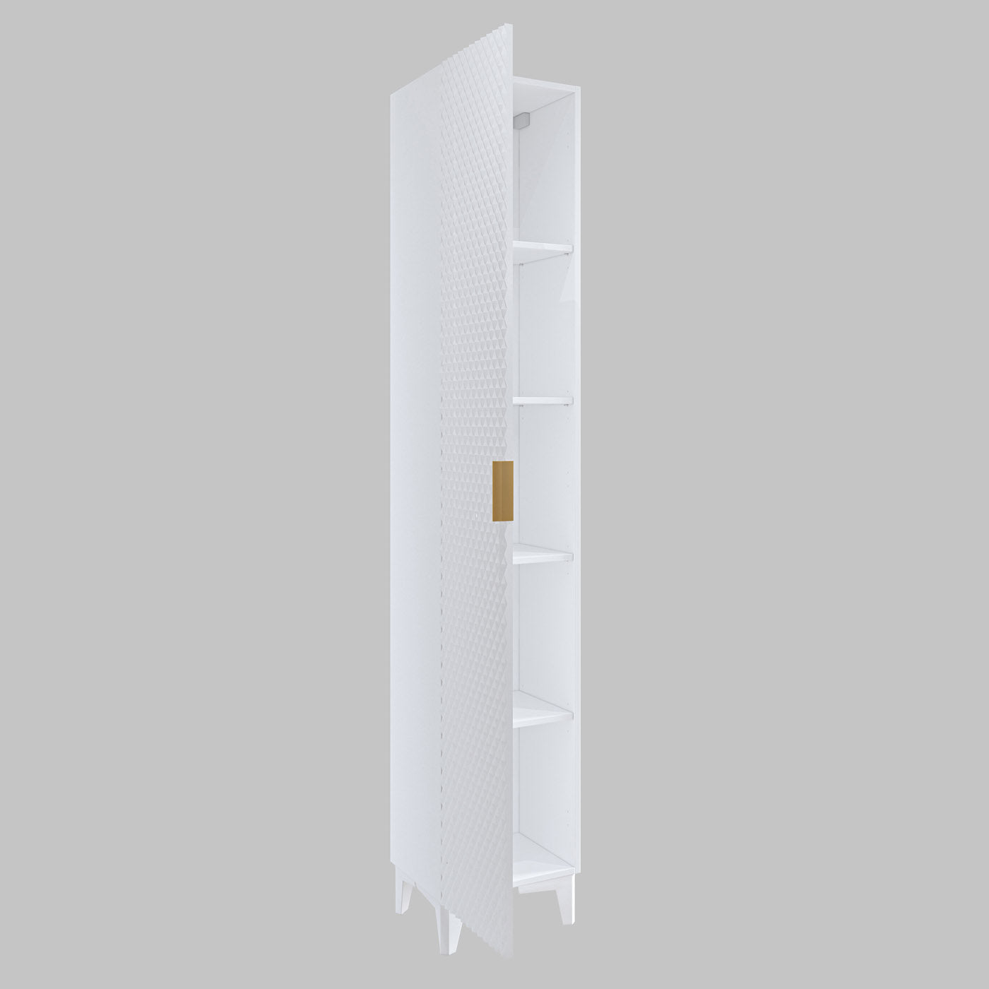 Skapis Lors 35/186/35 cm balts