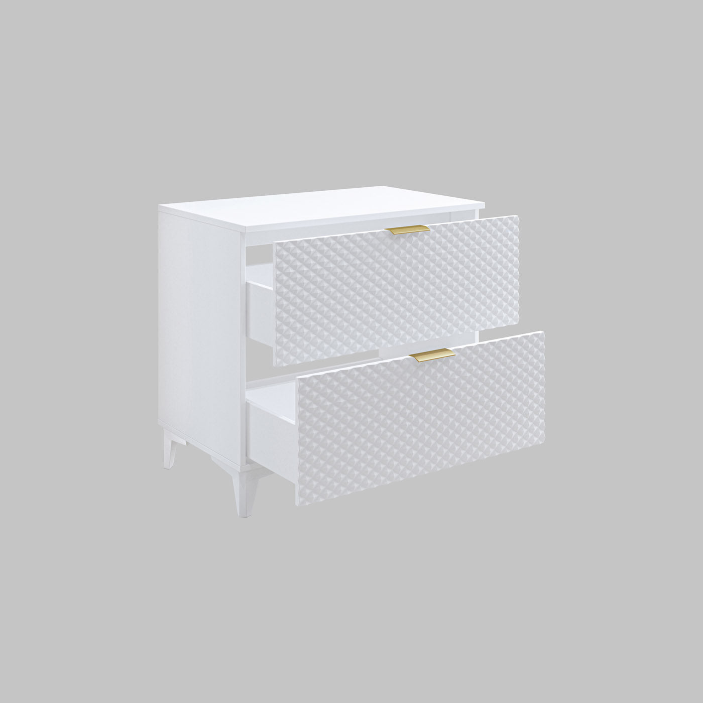 Skapis Lors 80/49/63 cm balts