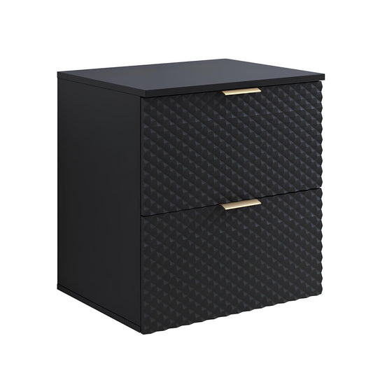 Skapis Lors 60/49/63 cm melns