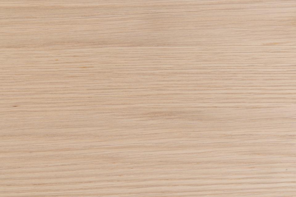 LIN apaļš pusdienu galds balti pigmentēts eļļots ozola finieris,Ø120x75 cm