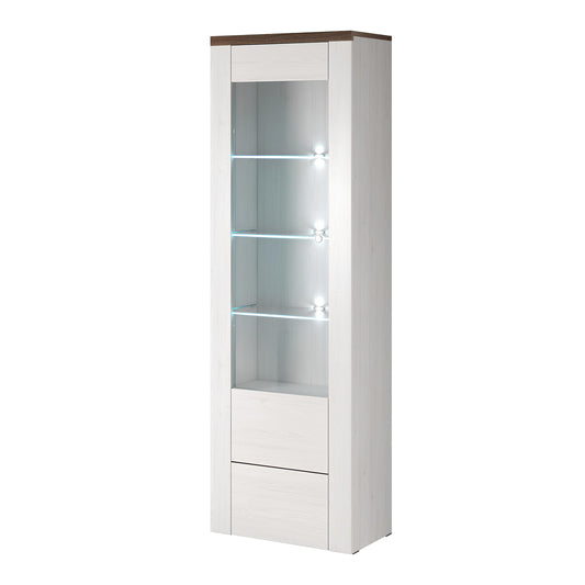 Skapis Laroš 65/206/37 cm sonoma trifele/Sibiu lapegle