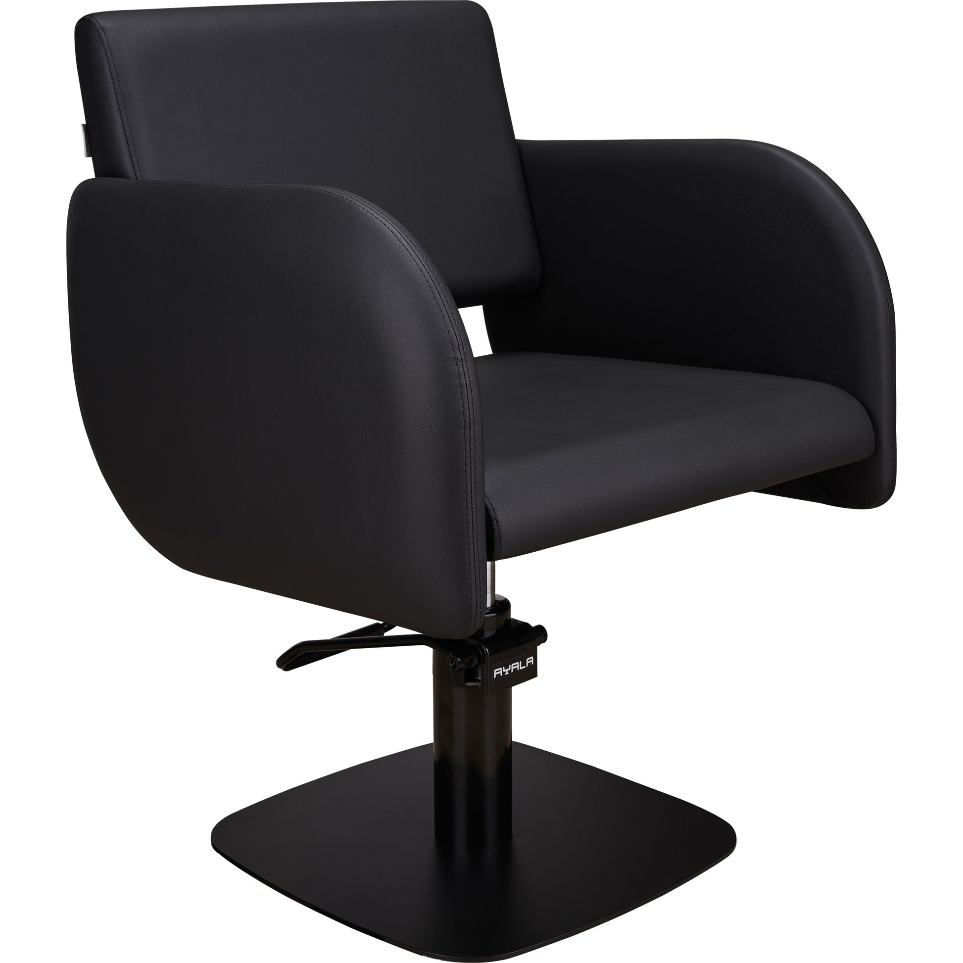 Frizētavas krēsls Leva 62/53/60 cm melns - N1 Home