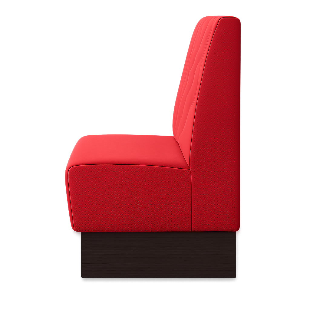 Sofa Luna Lounge 85/75/42 cm sarkans