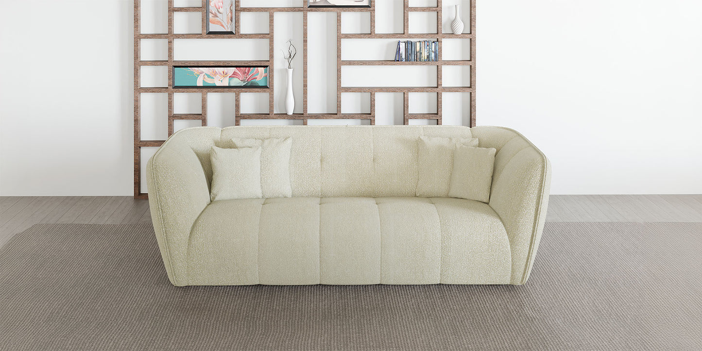 Dīvāns Malis 215;250/81/115 cm krēms - N1 Home