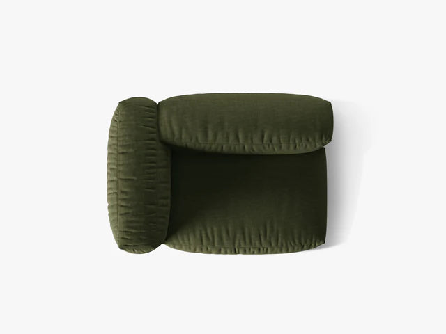 Modulārs dīvāns Martina Micadoni 106/75/120 cm Bofores Green