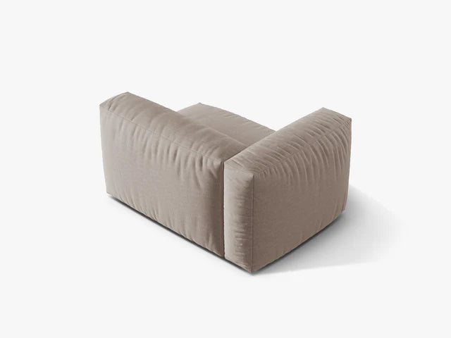 Modulārs dīvāns Martina Micadoni 106/75/120 cm Botruf Dark beige