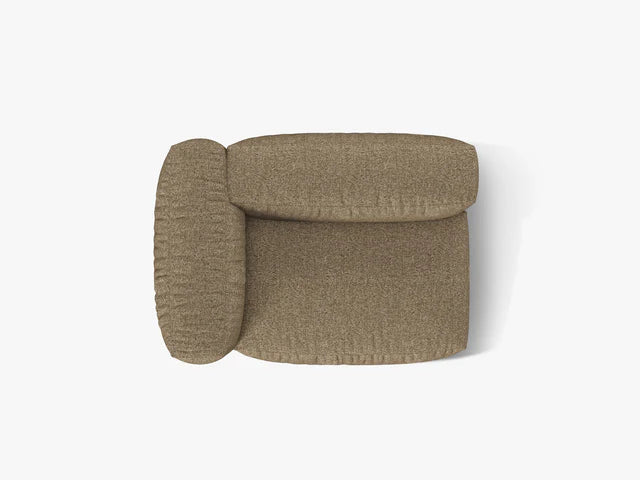 Modulārs dīvāns Martina Micadoni 106/75/120 cm Moncap Cappuccino