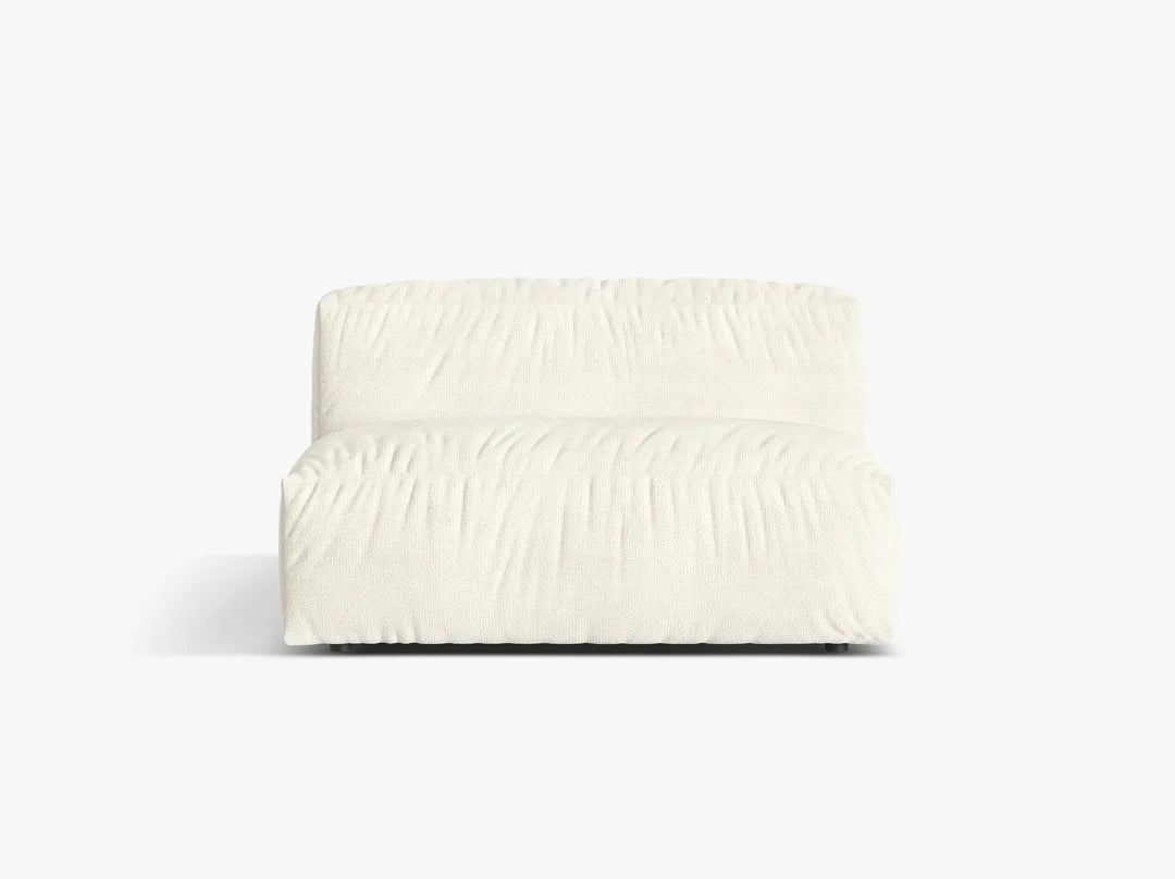 Modulārs dīvāns Martina Micadoni 106/75/132 cm Monnat Ivory