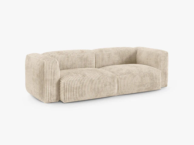 Dīvāns Martina Micadoni 106/90/240 cm Corduroy (Til03) Light beige