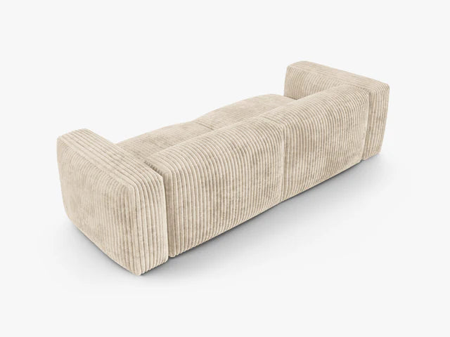 Dīvāns Martina Micadoni 106/90/240 cm Corduroy (Til03) Light beige
