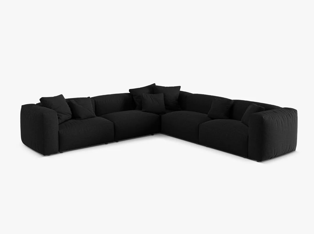 Dīvāns Martina Micadoni 316/75/316 cm Boblack Black